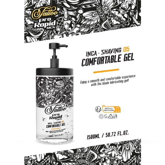 Gel de ras - PRORAPID 05 - transparent  - 1500 ml  