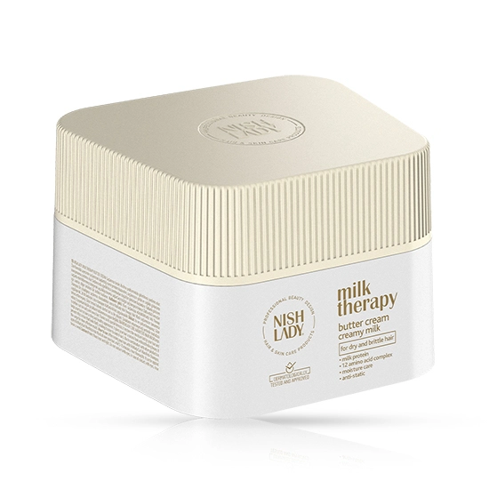 Masca pentru parul fragil- NISH LADY -  MILK THERAPY - 275 ml 