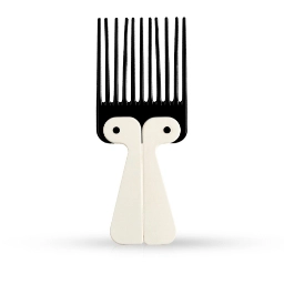 EUROSTIL - Pieptene pentru aranjat parul - Pompadour - Negru