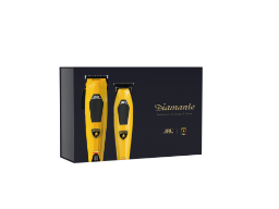Set JRL Profesional -Lamborghini Diamante - Masina de tuns 2025C + Masina de contur 2025T - Yellow - fara fir 