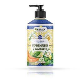 Sapun Lichid - KABINETT - 500 ml - Pepene Galben si Castravete