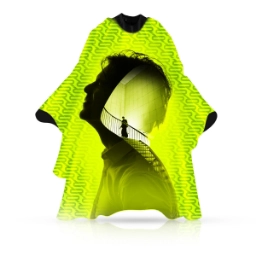 Pelerina coafor/frizerie ROVRA - Verde - guler neopren - RT97 - IN YOUR MIND