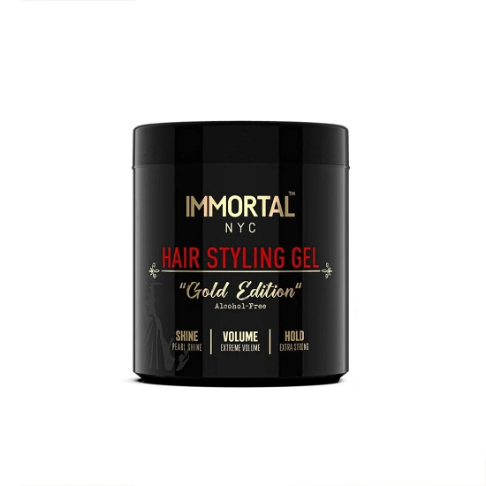 Imagine Gel de par - IMMORTAL - Gold Edition  - Fara alcool - 500 ml
