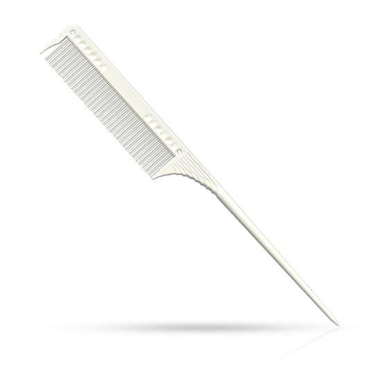 Imagine Pieptene - JRL - frizerie/coafor - Alb - J101 - cu coada 