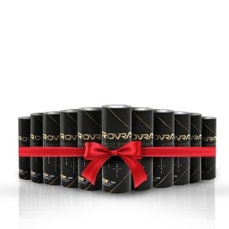 Imagine Pachet promo - Gulere de hartie Rovra pentru frizerie - Negre - set 5 role - 12 buc 