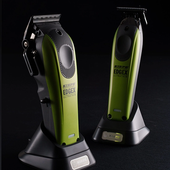 Imagine Set EDGE X - KIEPE - Masina de tuns + Masina de contur -  Ultra Thin - Verde