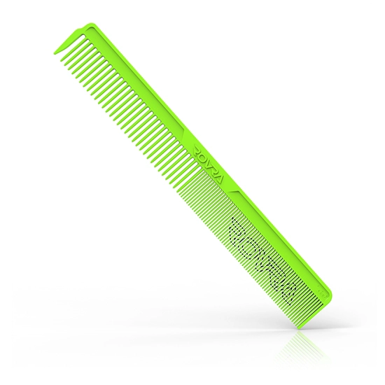 Pieptene frizerie/coafor - ROVRA - X Comb - Verde neon