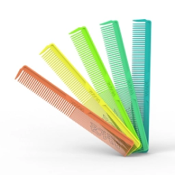 Pieptene frizerie/coafor - ROVRA - X Comb - Verde neon