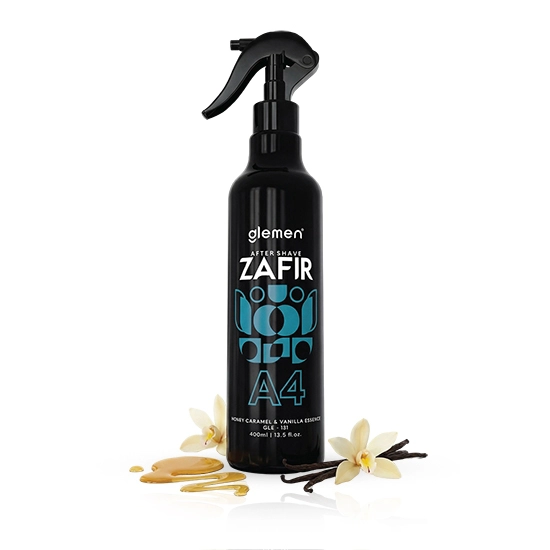 After shave colonie Glemen - ZAFIR - A4 honey caramel & vanilla - 400ml 