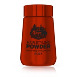 Pudra - SHAVE FACTORY - de volum si efect mat 20 gr - RUBY - vegan tested