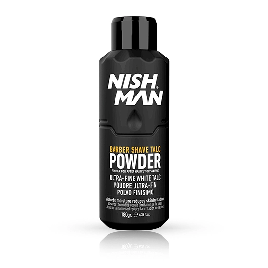 NISH MAN - Pudra de talc parfumata - 180 g