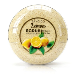 Scrub facial si corporal - BANDIDO - 500 ml - Lemon Scrub facial si corporal - BANDIDO - 500 ml - Lemon
