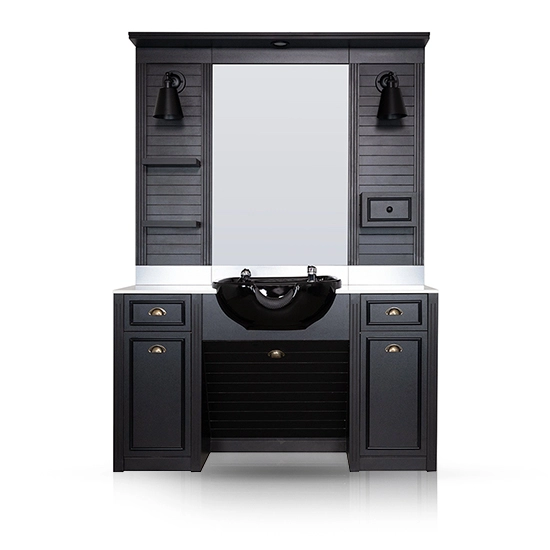 Mobilier Frizerie / Barber Shop - MENOSER - ALICANTE  MSR-P006 cu chiuveta