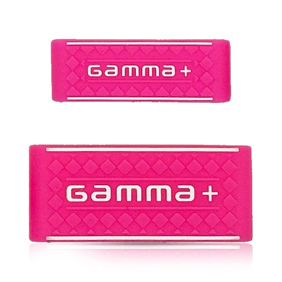 Set gripuri de silicon GAMMA+ - pentru masini de tuns/contur/ras - Roz