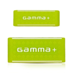 Set gripuri de silicon GAMMA+ - pentru masini de tuns/contur/ras - Verzi