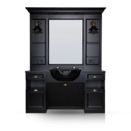 Mobilier Frizerie / Barber Shop - MENOSER - VALENCIA MSR-P004 cu chiuveta