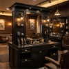 Mobilier Frizerie / Barber Shop - MENOSER - VALENCIA  MSR-P005 fara chiuveta  