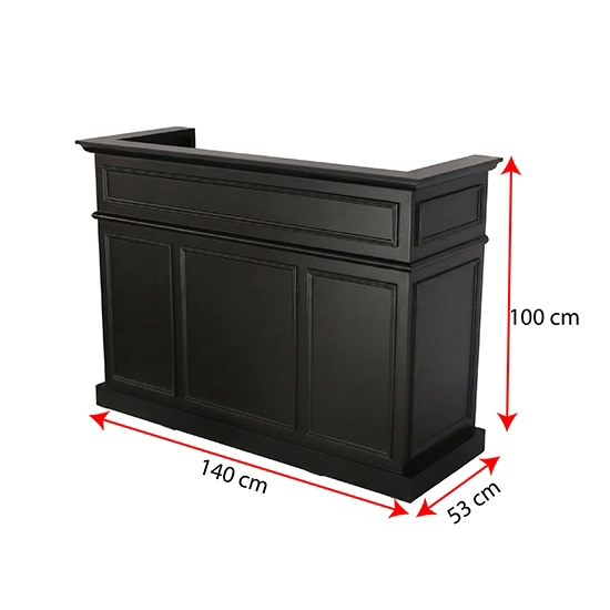 Receptie pentru Frizerie / Barber Shop - MENOSER - Palermo -  MSR-P 001 - black