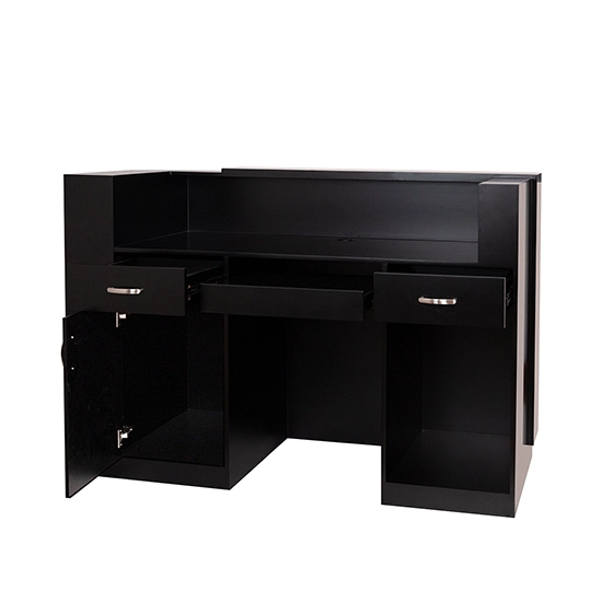 Receptie pentru Frizerie / Barber Shop - MENOSER - Verona -  MSR-P 003 - black - cu led
