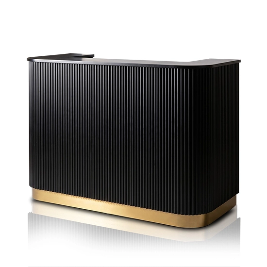Receptie pentru Frizerie / Barber Shop - MENOSER - Florence -  MSR-P 002 - black 