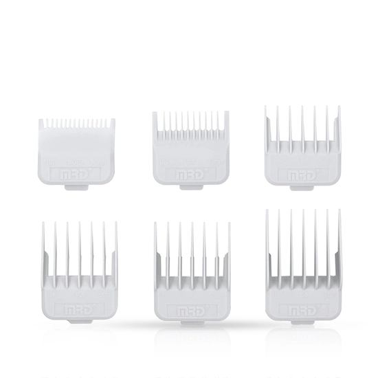 Set gratare magnetice - MRD - (1.5mm, 3mm, 4.5mm, 6mm, 10mm,13mm) - albe