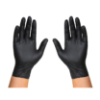 Manusi profesionale din nitril -ROIAL ITALIA -  Negru - M -
