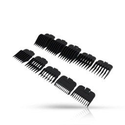 Set gratare - KIEPE -  pentru masini de tuns - 1,5-25 mm - 10 buc. + organizator 