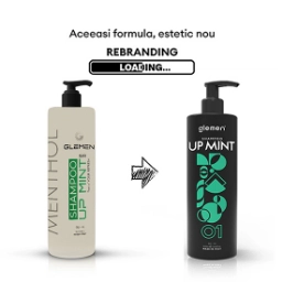 Sampon pentru par - GLEMEN - Menthol  - 1000 ml