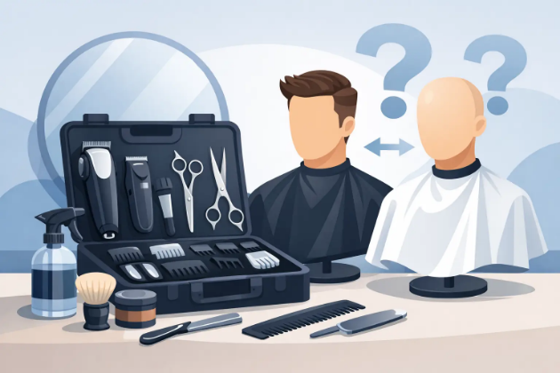 Kit barber incepatori profesional ce alegi