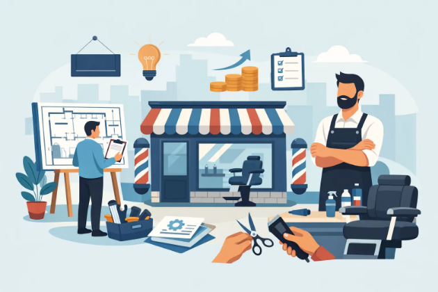 Ghid pentru deschiderea unui barbershop