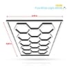 Sistem lumini Hexaleds - 4,83 x 2,43 m 
