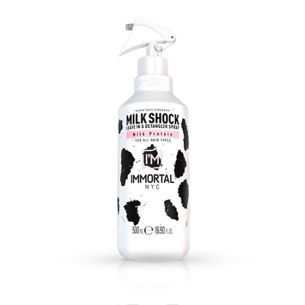 Balsam pentru par - Leave In - IMMORTAL - Milk Shock - 500 ml