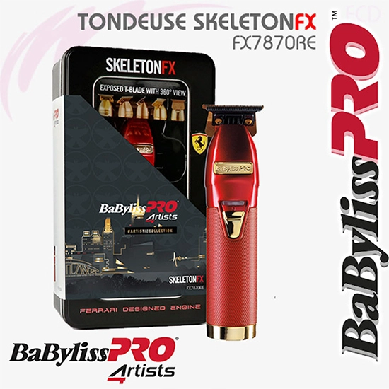 Imagine Skeleton FX787R BABYLISS - Pro Red Trimmer