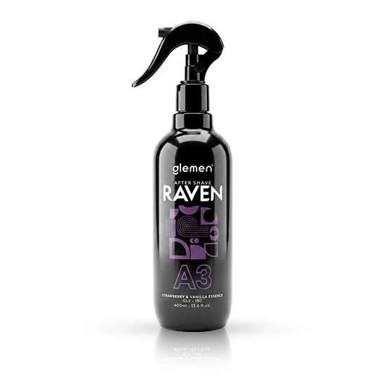 After shave colonie GLEMEN RAVEN 400 ml | Barber Store
