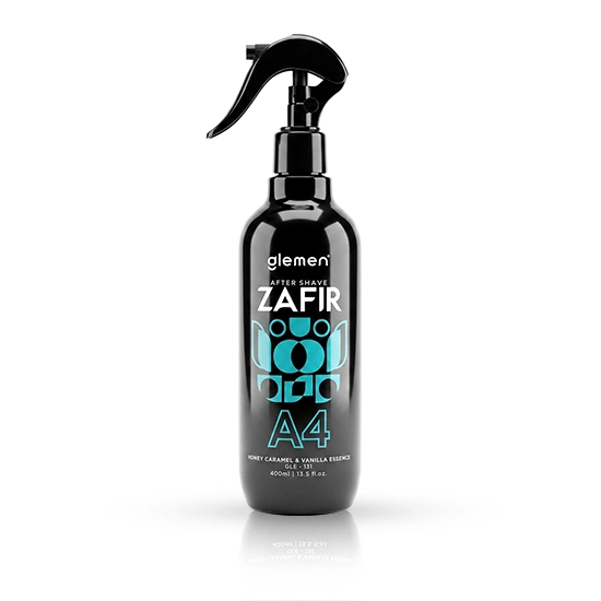 	After shave colonie Glemen - ZAFIR - A4 honey caramel & vanilla - 400ml