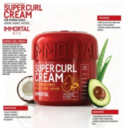 Crema pentru bucle - IMMORTAL -  SUPER - 500 ml  