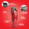 Masina de tuns - MRD - Smart Brain - Burgundy - 7.200 RPM   