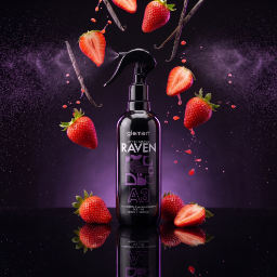 After shave colonie Glemen - RAVEN - strawberry & vanilla - 400ml 