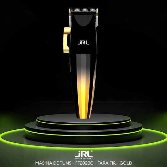 Masina de tuns - JRL - FF2020C - fara fir - Gold
