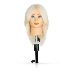 Cap de manechin  EXALTO - ADELE - par 100% natural - 1027 - blond alb