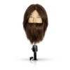 Cap de manechin  EXALTO - HUGO - 1015 - cu barba - par 100% natural
