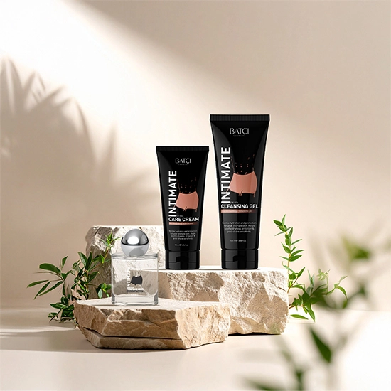 Set igiena intima - cleanser gel/crema/parfum BATCI - barbati