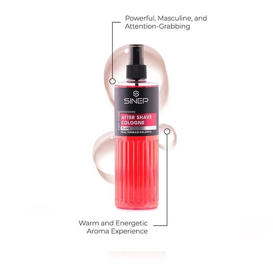 After shave colonie SINEP - Flame 400 ml  