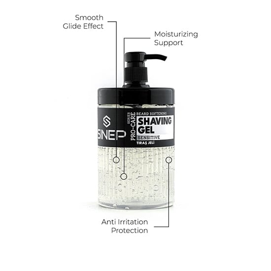 Gel de ras Sensitive  - SINEP - 1000 ml 