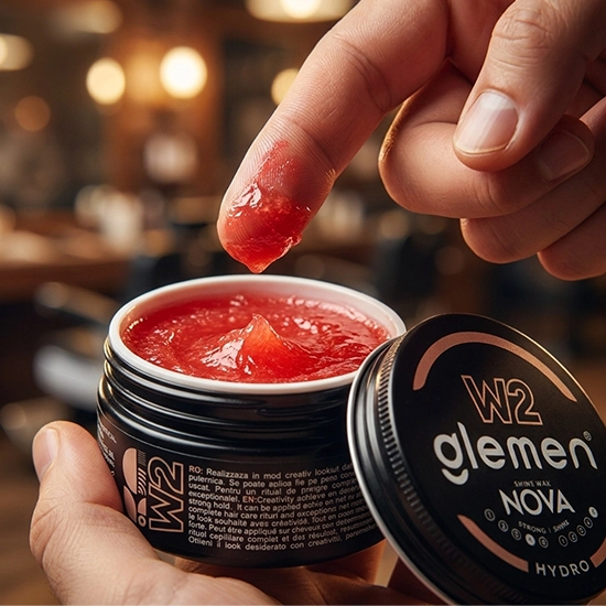 Ceara lucioasa pentru par -  Premium  - GLEMEN - Nova  - 100 ml 