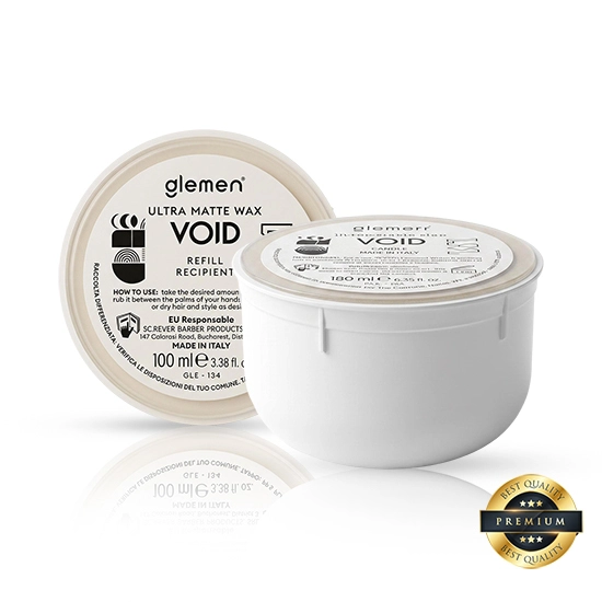 Rezerva - Ceara mata pentru par -  Premium  - GLEMEN - Void  - 100 ml  