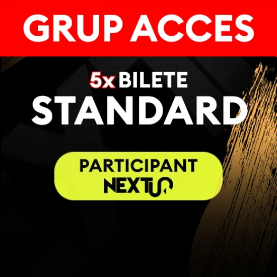 Bilet STANDARD - eveniment NEXTUP - BRASOV 2026