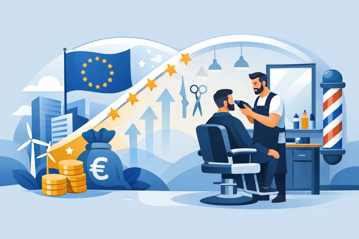 Fonduri europene pentru barbershop