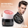 Ceara lucioasa pentru par - Premium - GLEMEN - Nova - 100 ml