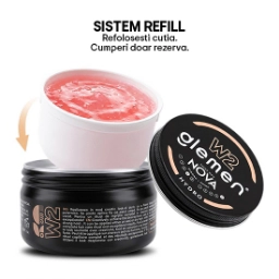 COMBO GLEMEN – Ceara lucioasa Premium Nova 100 ml + Refill (rezerva) 100 ml